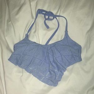 Baby Blue Bikini Top